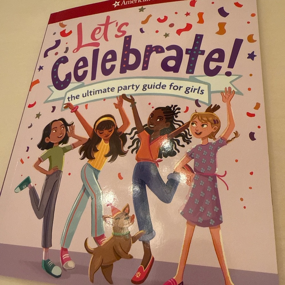American Girl Let’s Celebrate! Party Guide for Girls | NEW Activity Book